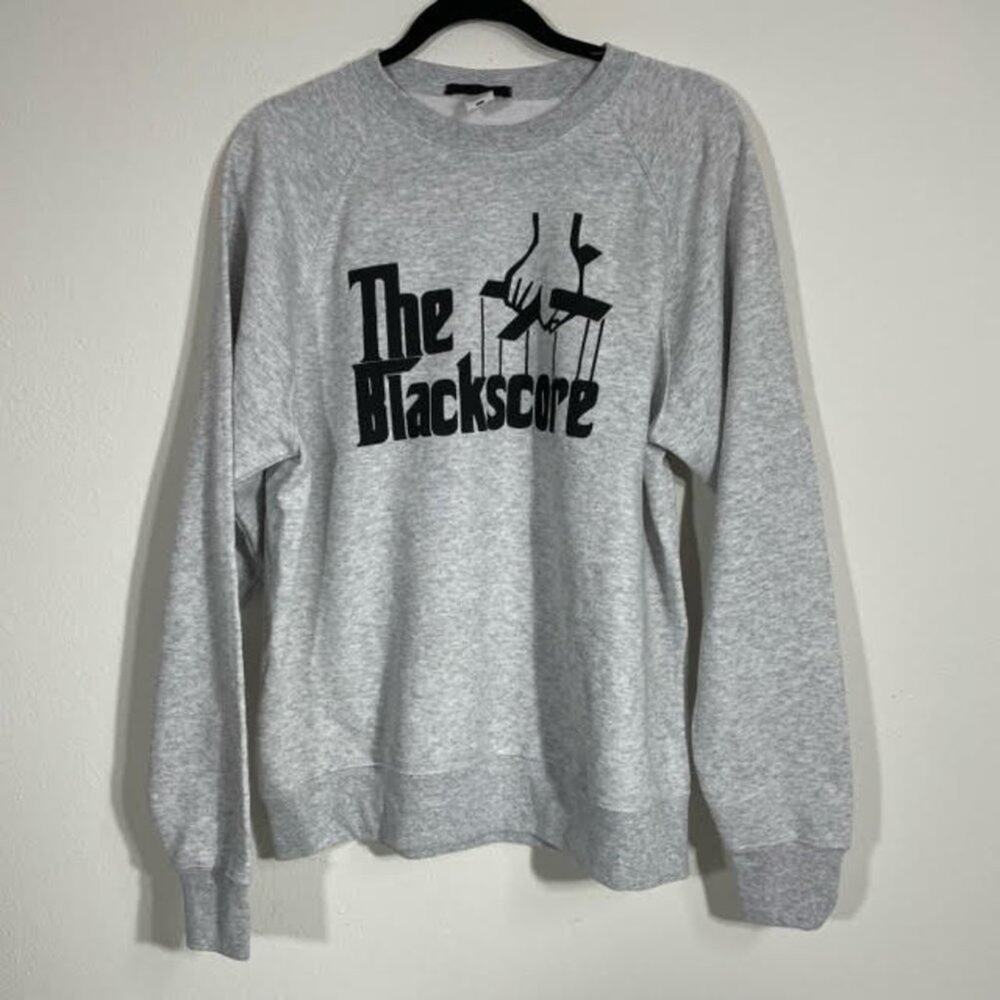 The Blackscore Gray Graphic Sweatshirt Size Large